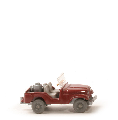 Farmer-Jeep - rotbraun, ohne Verstärkung - 12/1a