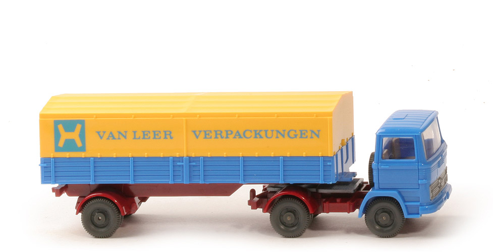 MB LPS 1317 Pritschen-Sattelzug - Van Leer - Van Leer