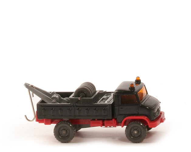 Unimog S Werkstattwagen - 2 Warnlichter, FH, PR schwarz, CH rot - 366/4a