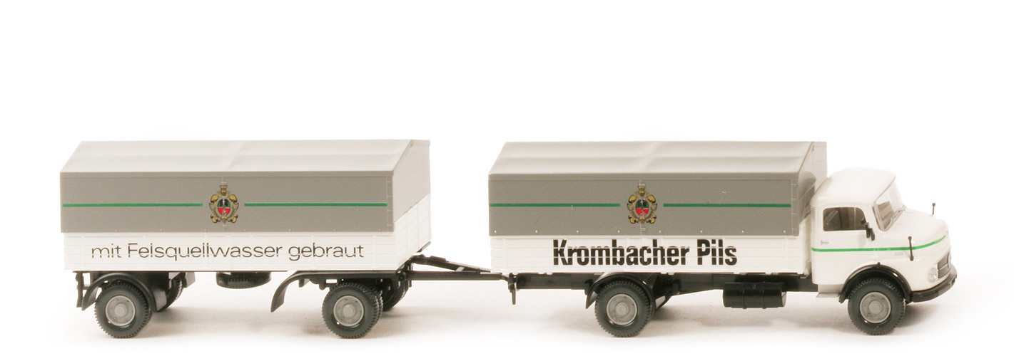 MB L 1113 Pritschenlastzug (2009) - Krombacher - nicht erfasst