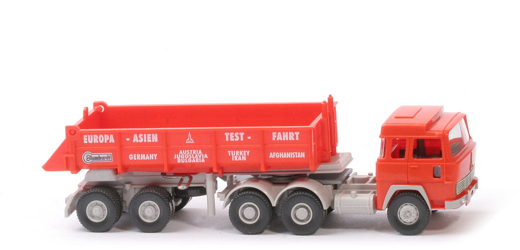 Magirus 235 D Hinterkipper (2022) - Europa – Asien - Testfahrt - nicht erfasst