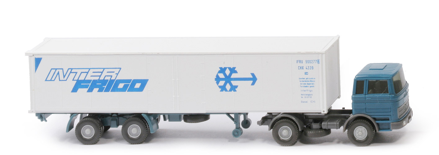 Inter Frigo, Liliput-Container - Glattwand-Container (40 ft, mit Türen) - 528a/21b