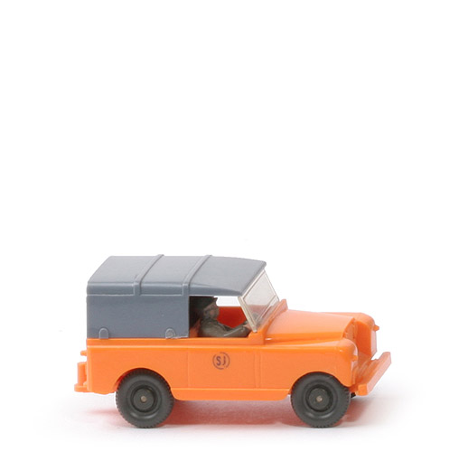 Land Rover - SJ, rotorange/rotorange, BP 100 ff, m. Fahrer - 100a/1b