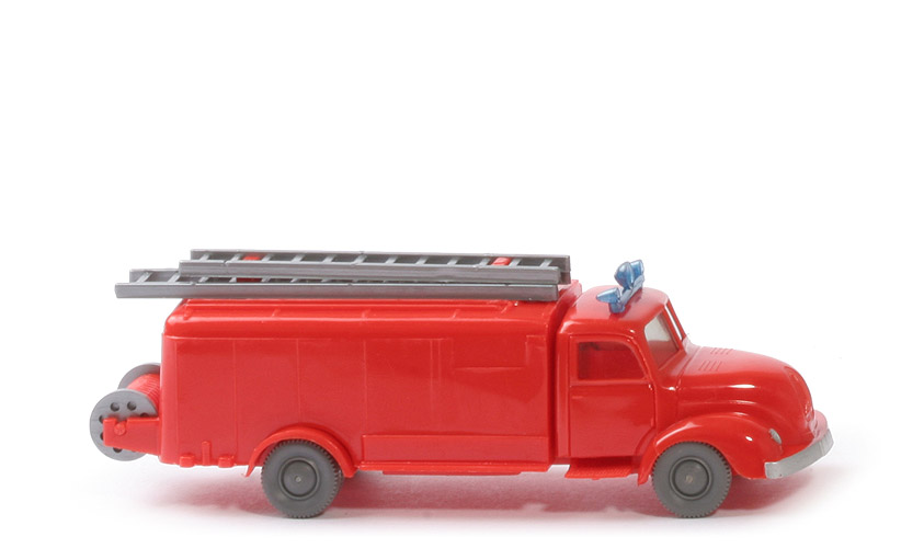 Magirus S 3500 Alter Spritzenwagen - WM (o. Kreis), FH, CH, Aufbau orangerot - 610/18a