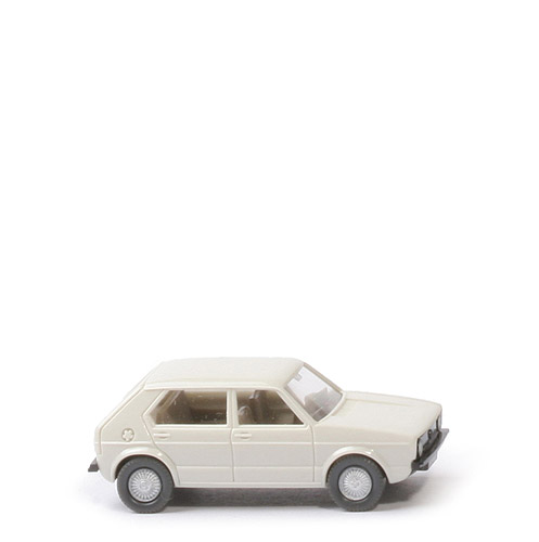 VW Golf I 4-türig - grauweiß, o. Dreieckfenster, o. Spiegel - 44/2d
