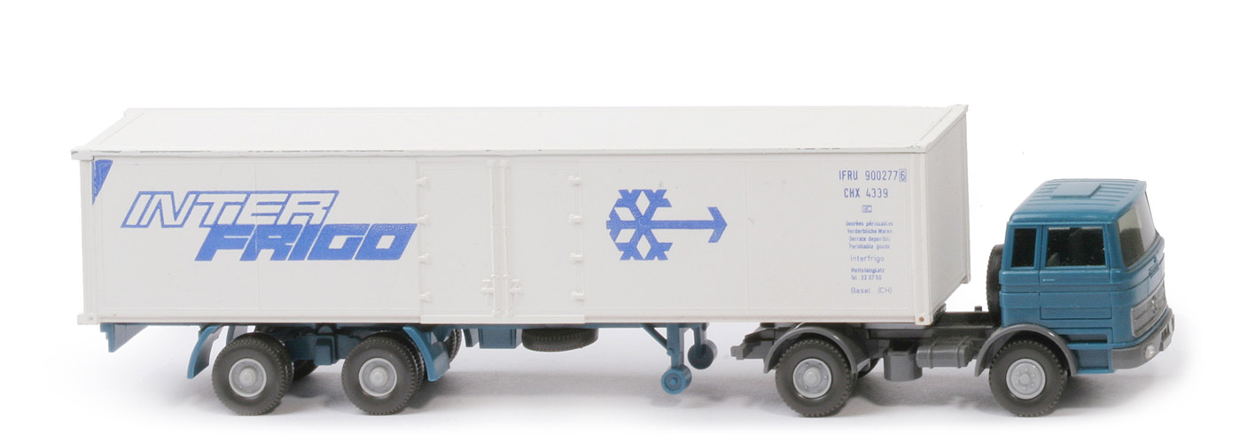 Inter Frigo, Liliput-Container - Glattwand-Container (40 ft, mit Türen) - 528a/21b