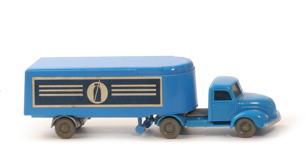 Magirus S 3500 Alter Kühlsattelzug - Milchsymbol - ZM, Aufl. himmelblau - 520/26 ?
