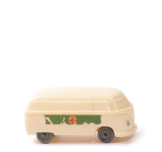 VW T1 Kasten (Typ 2), Krankenwagen - Abziehbild, creme - 320/2a