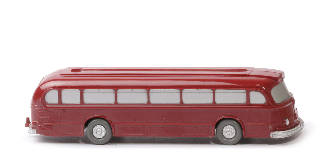 MB Pullman Bus uv - weinrot, Boden glatt. m.ZH - 700/8 ~