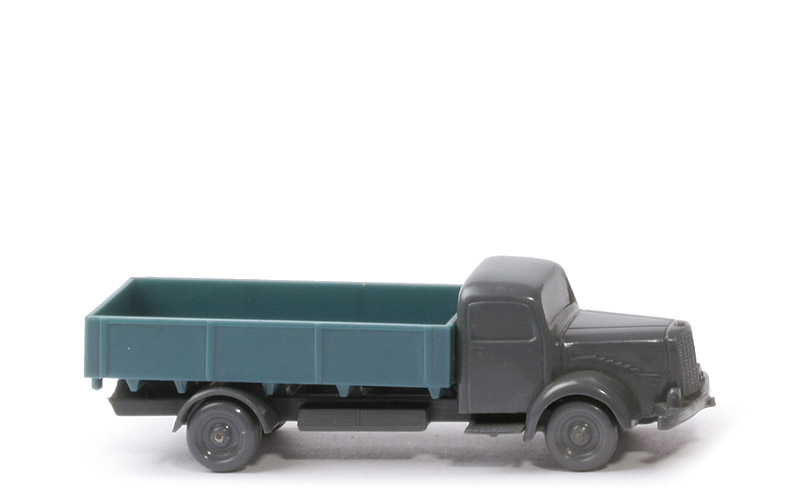 MB L 5000 uv Pritschen-LKW - FH, CH, basaltgrau, PR diamantblau - 430/6g