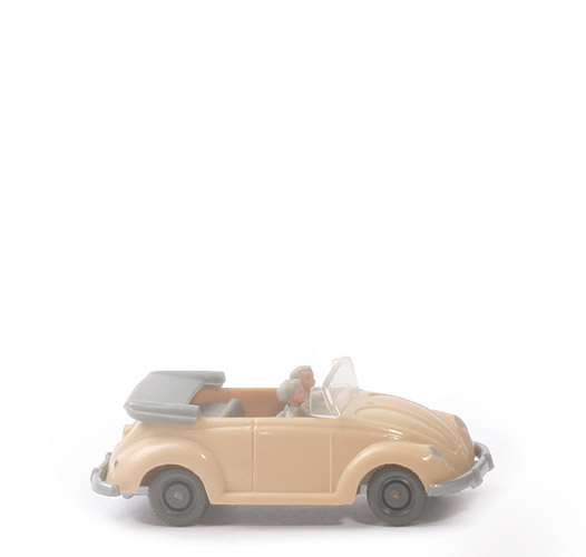 VW Käfer Cabrio mit Hörnern - beige, IE staubgrau - 33/6g