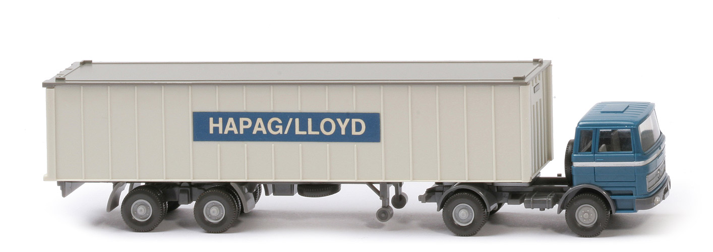 MB LPS 1620 Container-Sattelzug I - Hapag-Lloyd  azurblau / basaltgrau - 523/2 ?