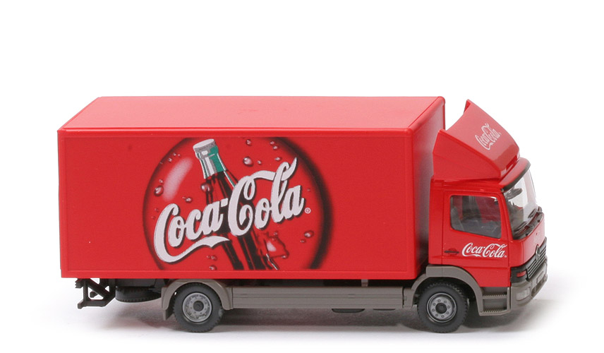 MB Atego 1217 Koffer-Lkw (2002) - Coca-Cola (Lemke Collection) - nicht erfasst