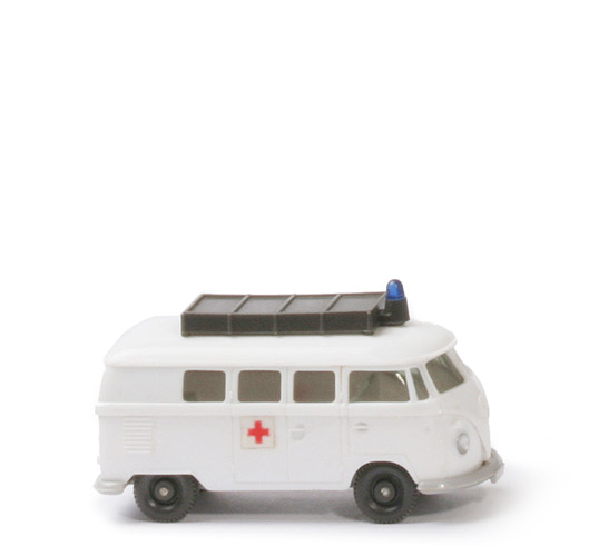 VW T1 Bus gr. Heckscheibe Rotkreuz - Rotkreuz als Folie, CH silbergrau - 320/14a