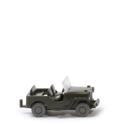 Jeep (Typ 4) - olivgrün, Sitze (auch!) olivgrün, BP WM/Germany, ZH integriert - 10/12a