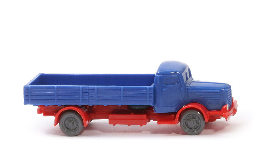 Büssing 8000 uv - FH, PR dunkelultramarin, CH orangerot - 470/1i