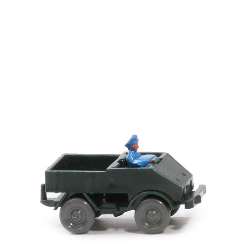 Unimog offen (Typ 1) - schwarzgrün - 370/1i