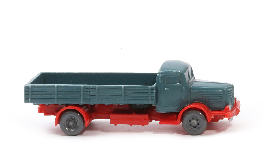 Büssing 8000 uv - FH, PR mattgraublau, CH orangerot - 470/1e