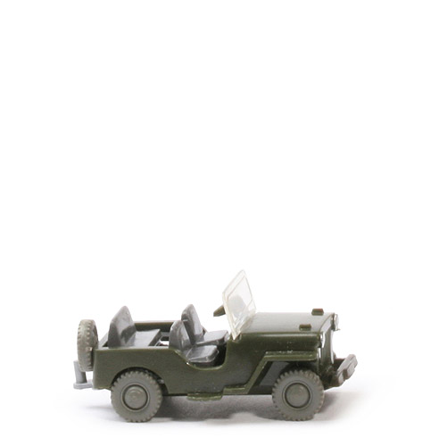 Jeep (Typ 4) - olivgrün, Sitze basaltgrau, BP WM im Kreis, ZH angeklebt - 10/8a