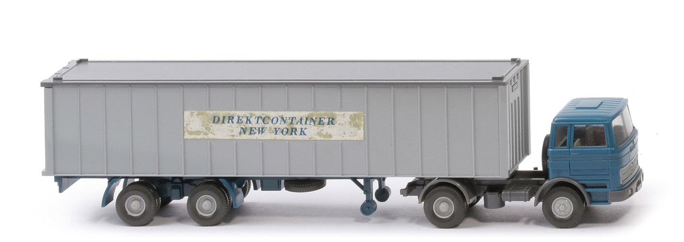 MB LPS 1620 Container-Sattelzug - DACHSER azurblau / staubgrau - Dachser (4)