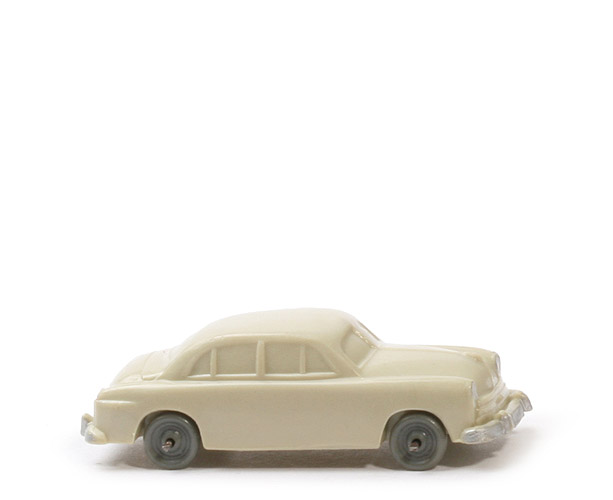 Amerikanische Limousine - hellgelbgrau, mit Naht - 31/2f