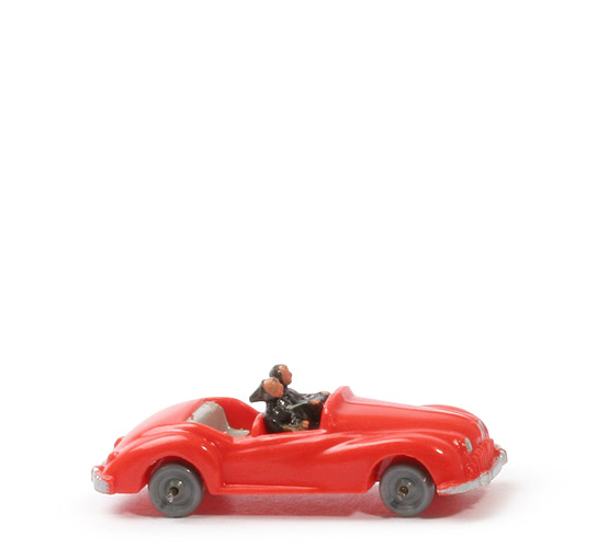 Sportviersitzer - orangerot, WM im Kreis - 21/5b