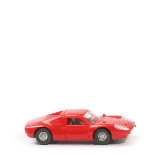 Porsche Carrera - orangerot, Lenkrad eingesetzt - 163/2e