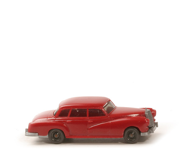 Mercedes 300 - weinrot, mit Holmen, unverklebt - 150/4a