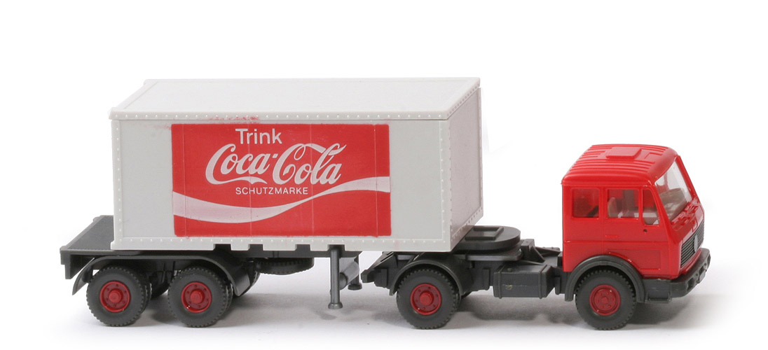Coca-Cola, Liliput-Container - Glattwand-Container, altweiß - 528a/10c