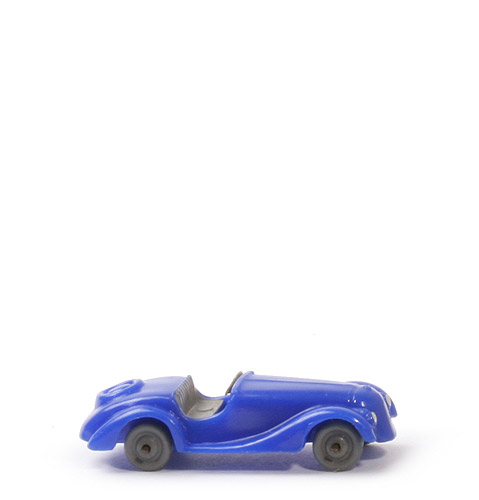 Sportzweisitzer - dunkles ultramarin, Grill glatt, Sitzfläche glatt - 20/3p