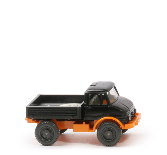 Unimog 406 - FH, PR schwarz, CH hellorangegelb, BP 37 g - 371/9l