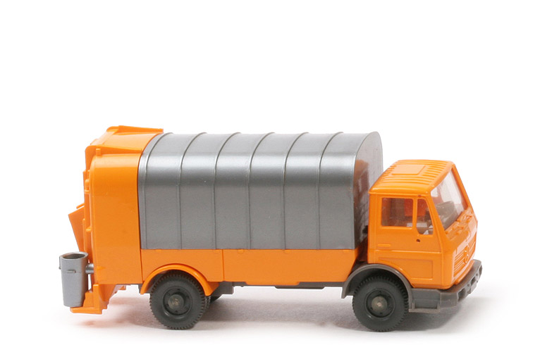 MB 1017 Müllwagen - Mercedes (3) - o. Beschriftung, BP 64n, Grill integriert - Mercedes (3) 