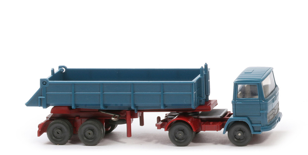 MB LPS 1317 Alter Hinterkipper - o. Spiegel o. Lkr, azurblau - Mercedes (4) 