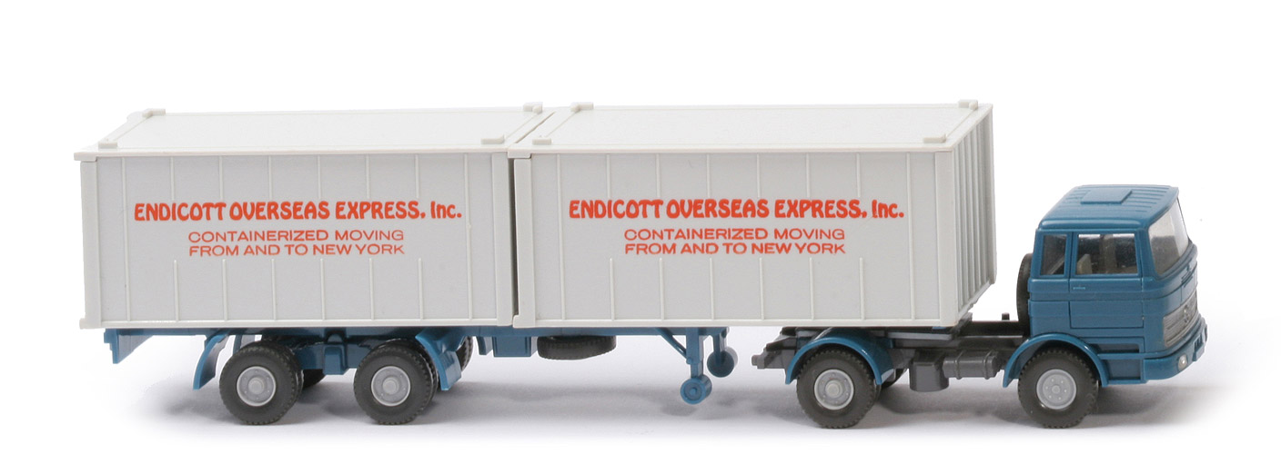MB LPS 1620 Container-Sattelzug - ENDICOTT 3-zeilig - Endicott Overseas (3)