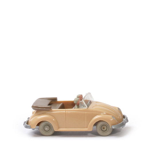 VW Käfer Cabrio mit Hörnern - beige - 33/5d