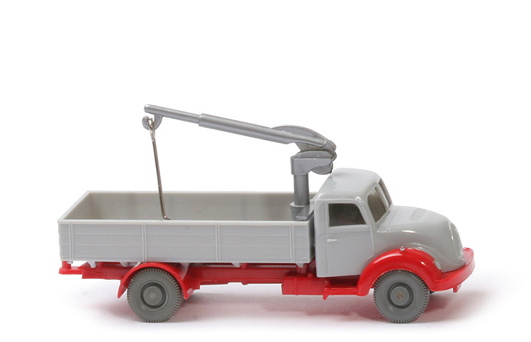 Magirus Sirius Ladekran - FH, PR silbergrau, CH rot - 426/3f