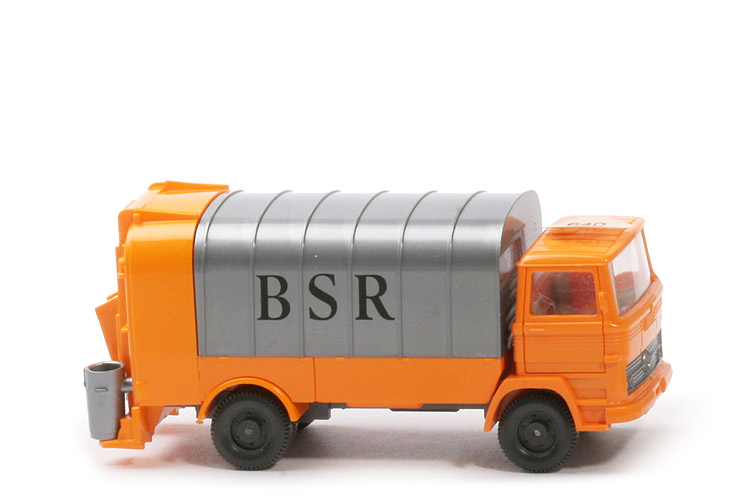 MB LP 1317 Müllwagen mit Spiegeln - BSR - Serienmodell - m. Lkr. und Spiegeln, m. OPS - 643/15