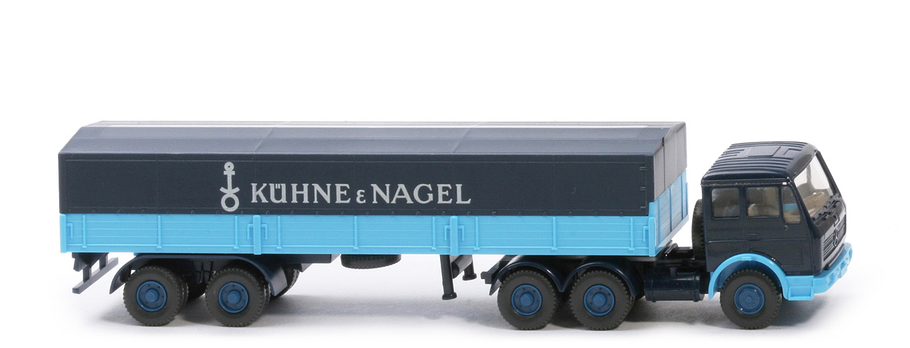 MB 2632 S Holzpritsche - Kühne & Nagel, Stützrollen, Lüfter flach, Hydraulikstützen - 515/5