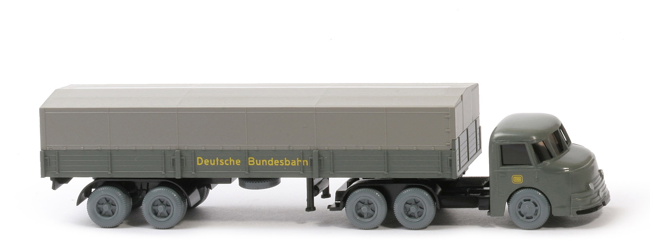 Henschel Bimot Pritschen-Sattelschlepper (2021) - PMS: "Wiking-Verkehrs-Modelle Nr. 95" - nicht erfasst
