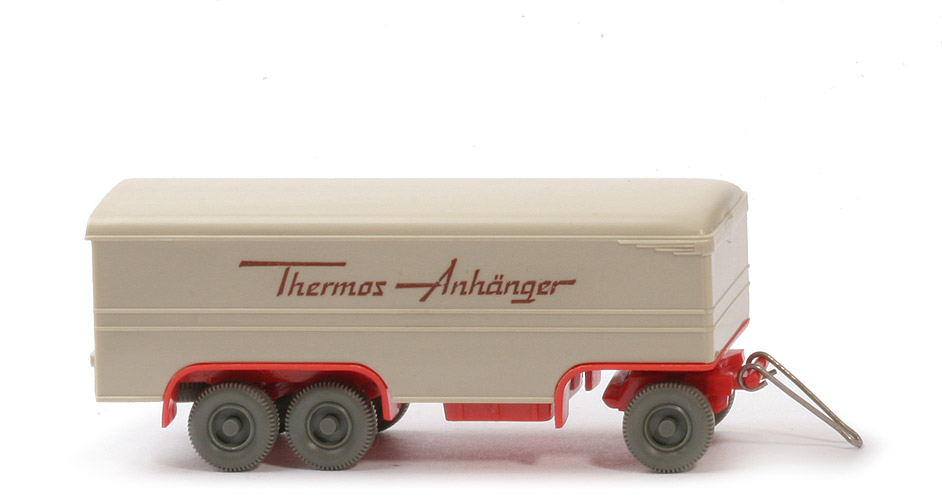 Thermos-Anhänger - Aufbau hellgelbgrau, CH orangerot, BP WM im Kreis - 483/4c~