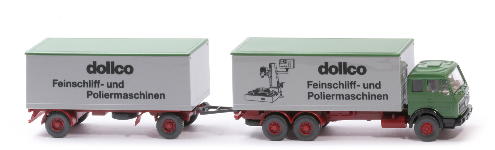 MB 2232 Koffer-Fernlastzug 3/2 - Dollco (Ladegut Fleischmann) - 457a/1