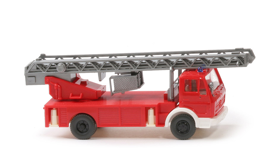 MB 1619 Leiterwagen Metz - Klarverglasung, ohne Haspel, Warnlichter oben gerundet - 618/1c