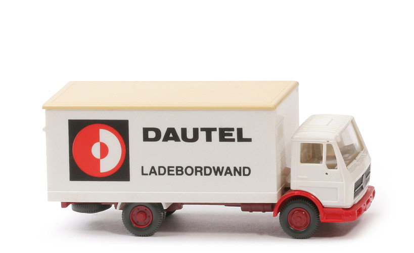MB 1017 hoher Koffer - Dautel, Dach hellbeige, CH hellbraunrot - 436/19a