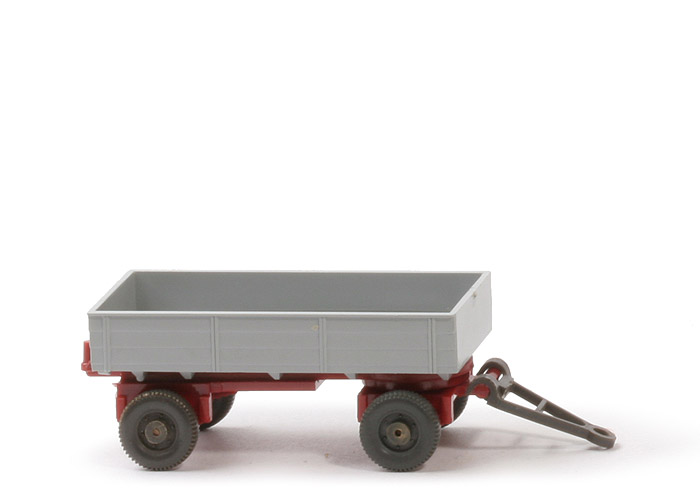 LKW-Anhänger (Typ 5) - unverklebt: ZH integriert, PR silbergrau, CH weinrot Germany - 400/19b