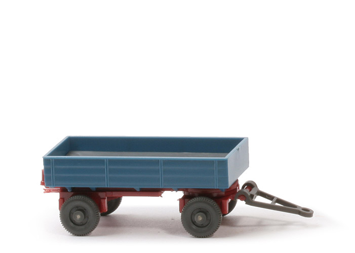 LKW-Anhänger (Typ 5) - unverklebt: ZH integriert, PR azurblau, CH weinrot Germany - 400/19c