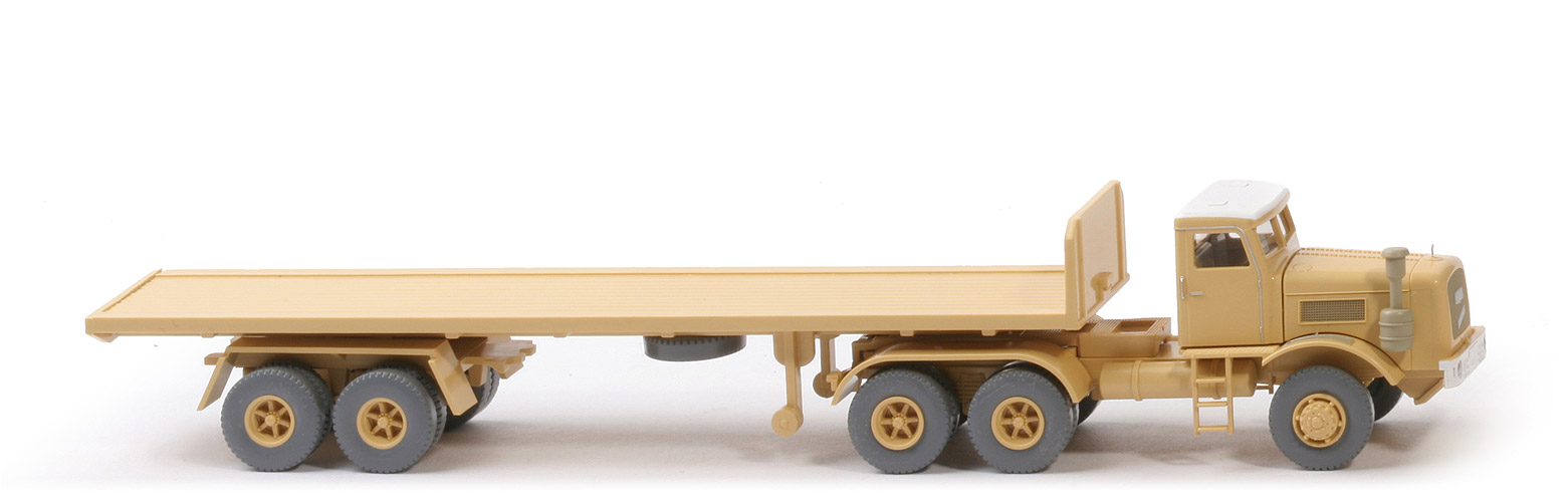 Kaelble KDV 22 Flachpritschen-Sattelzug (2025) - "sandgelb" - nicht erfasst