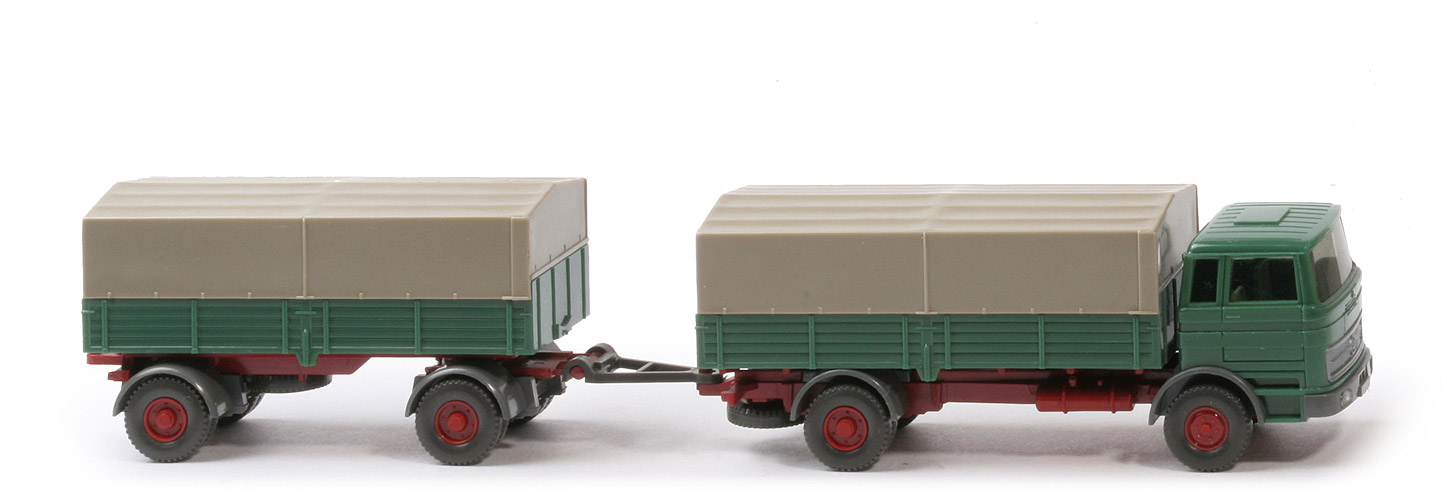 MB LP 1620 Lastzug - helles kieferngrün / hellbraunrot - 435/3c