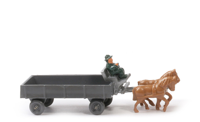 alte Pferdekutsche - basaltgrau, ohne ZH, Pritschenboden Struktur - 572/ ?