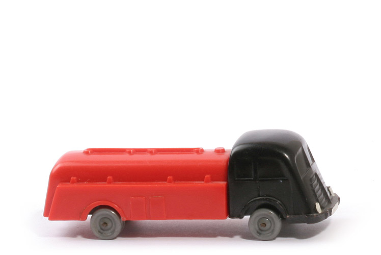 Fiat Tankwagen - FH, CH schwarz, Tank orangerot - 800/13j