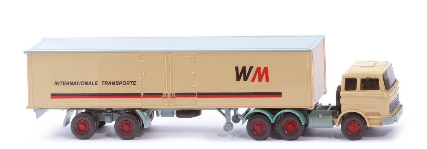 MB LPS 2223 Internationale Transporte - FH-Dach längsversteift, 4-fach Teilung - 512/1b